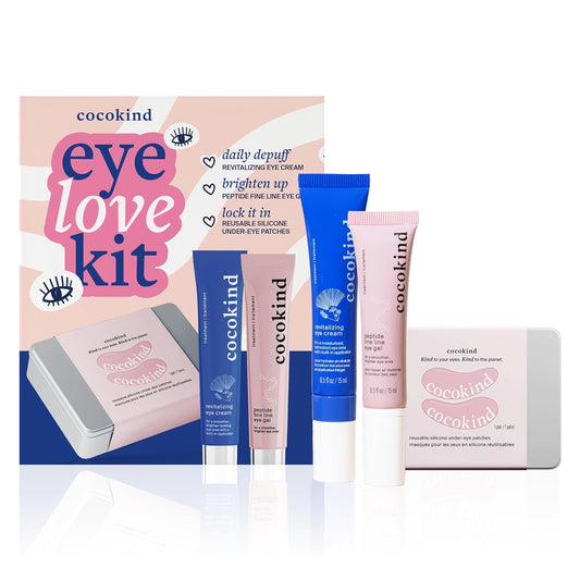 Cocokind Eye Love Kit - Firm Skin & Smooth Fine Lines | Hydration & Dark Circle Brightening