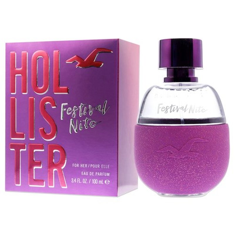 Hollister Festival Nite Women EDP Spray 3.4 oz HO26811 (Pack of 3)