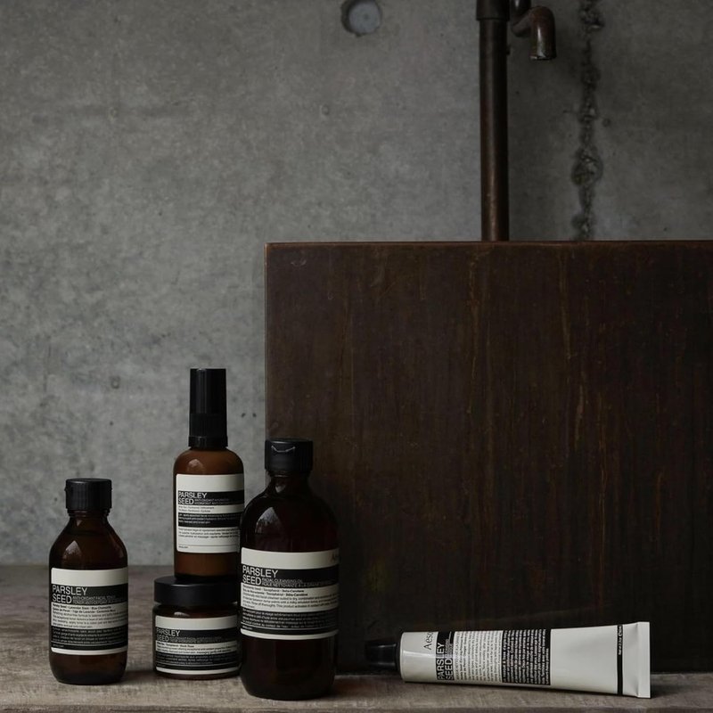 Aesop Parsley Seed Travel Face Cleanser - Mild Exfoliating Formula for Clear, Smooth Skin | 3.4oz / 100mL