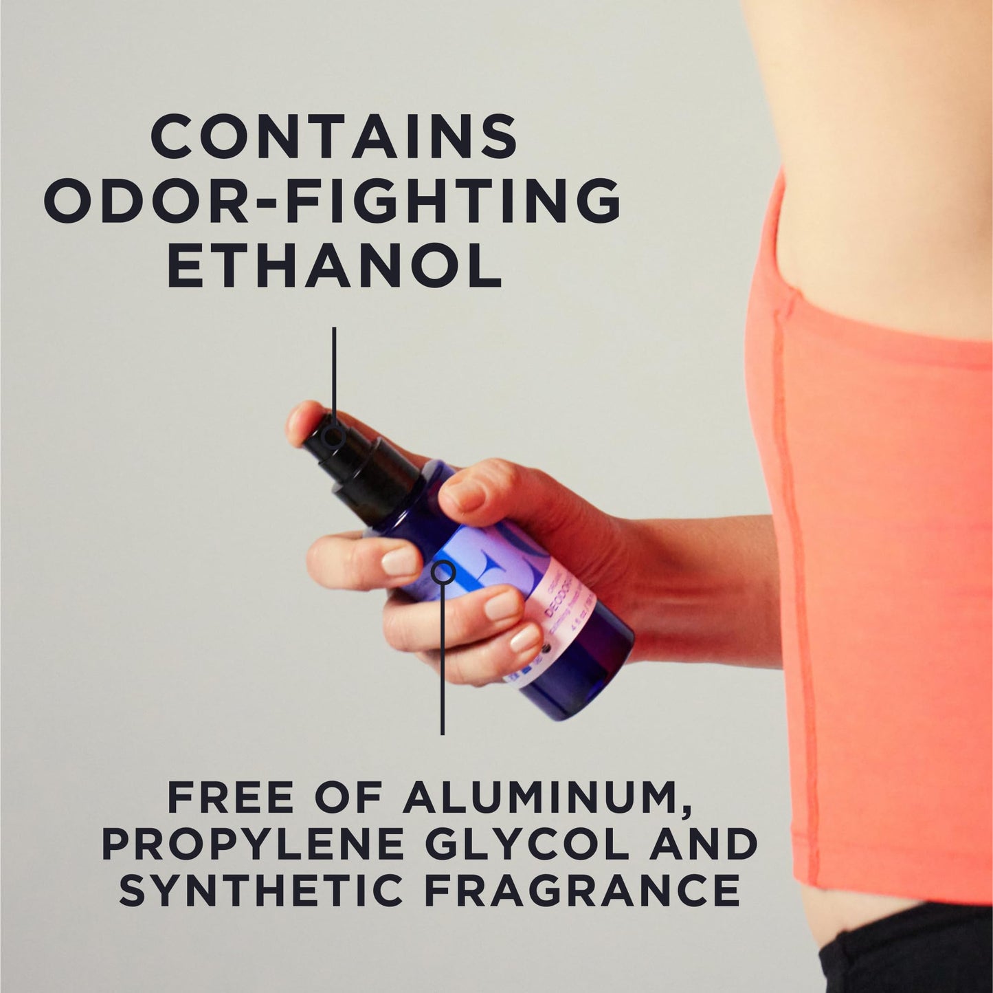 EO Organic Deodorant Spray, 4 Ounce (Pack of 3), French Lavender, Organic Plant-Based, Botanical Extracts