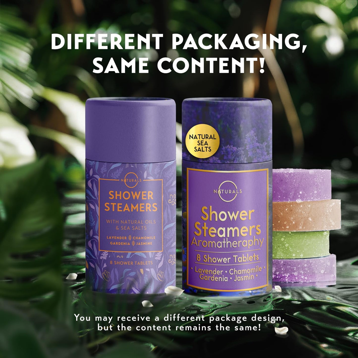 Shower Steamers Aromatherapy - Birthday Gifts for Women - Shower Bombs Aromatherapy, Spa Day Essentials, Relaxation Spa Gifts - Self Care Unique Gifts for Women and Men (Lavender 18 Count)