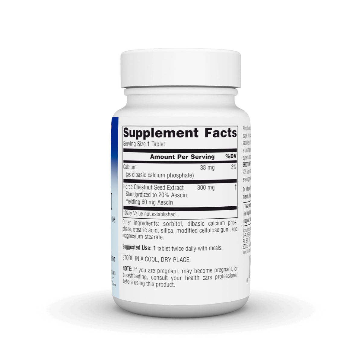Planetary Herbals Full Spectrum Horse Chestnut, 500 mg - 60 Tablets