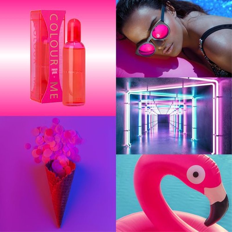 Milton-Lloyd Colour Me Neon Pink - Oriental Perfume for Women - Floral Woody Fragrances - Long Lasting Perfume for Women - Womens Perfume - 3.4 oz