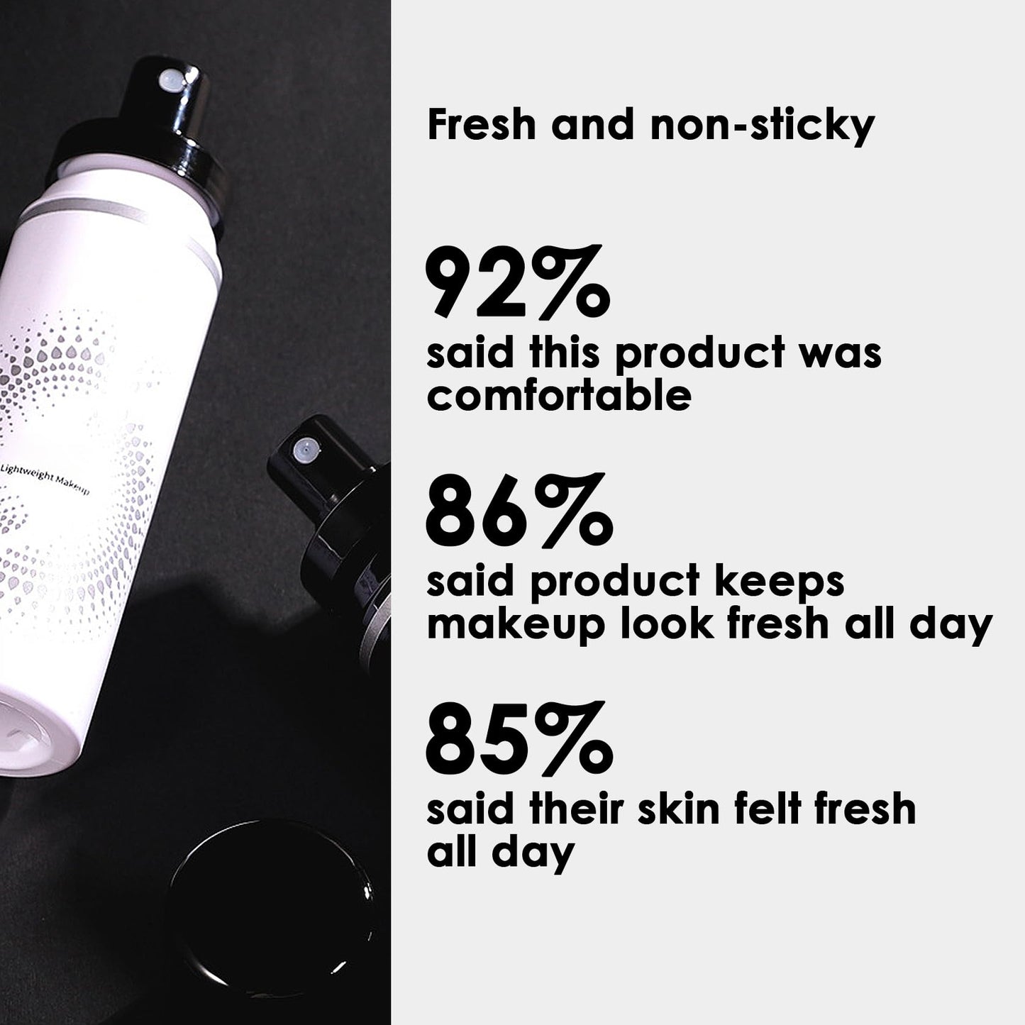 2PCS Makeup Setting Spray Set for Face, Weightless Long Lasting Waterproof Fixing Makeup Setting Face Spray, Smudge-proof, Hydrating & Refreshing Setting Spray Makeup for All Skin Type(C)