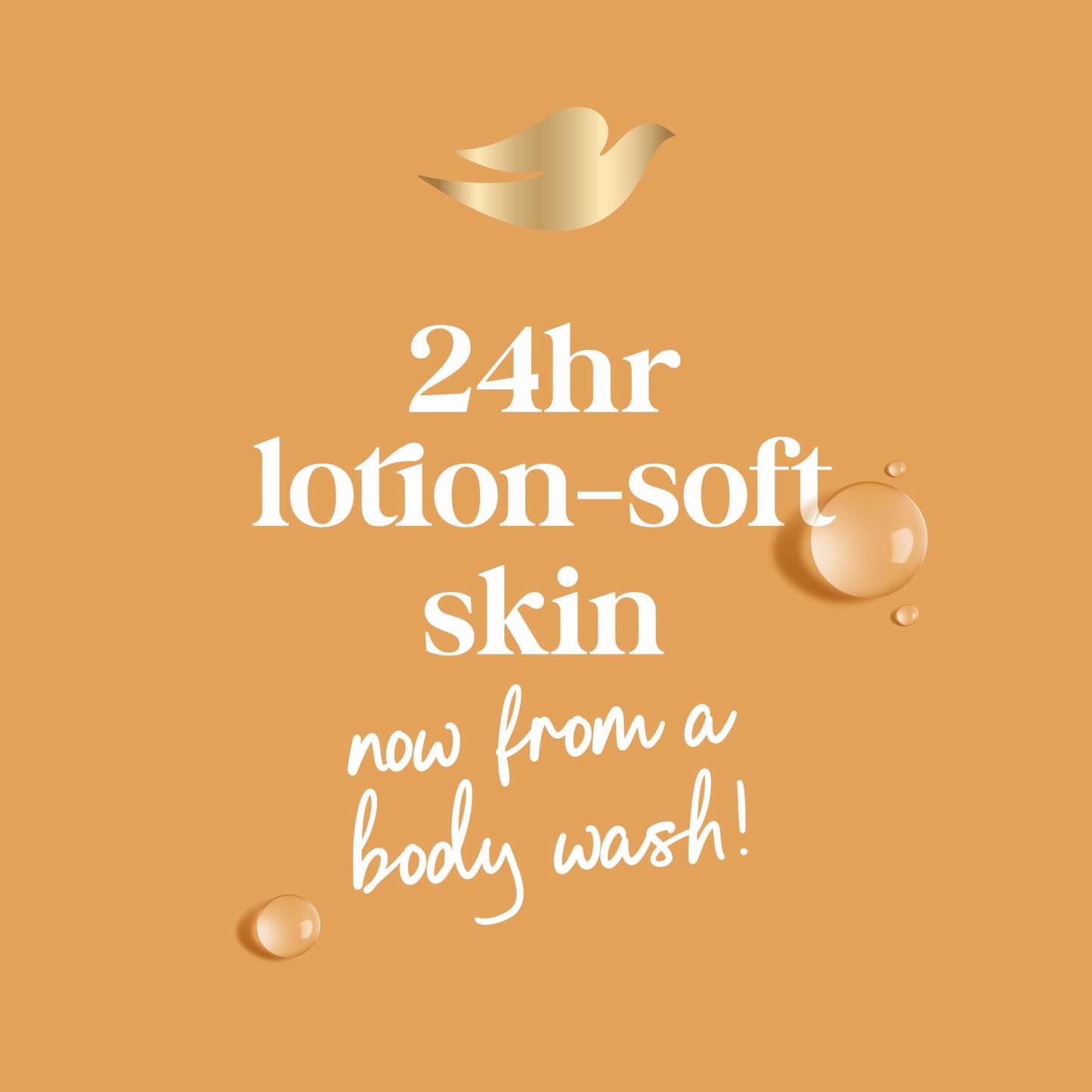 Dove 24hr Lotion Body Wash Dryness Relief with Jojoba Oil, 30.6 oz