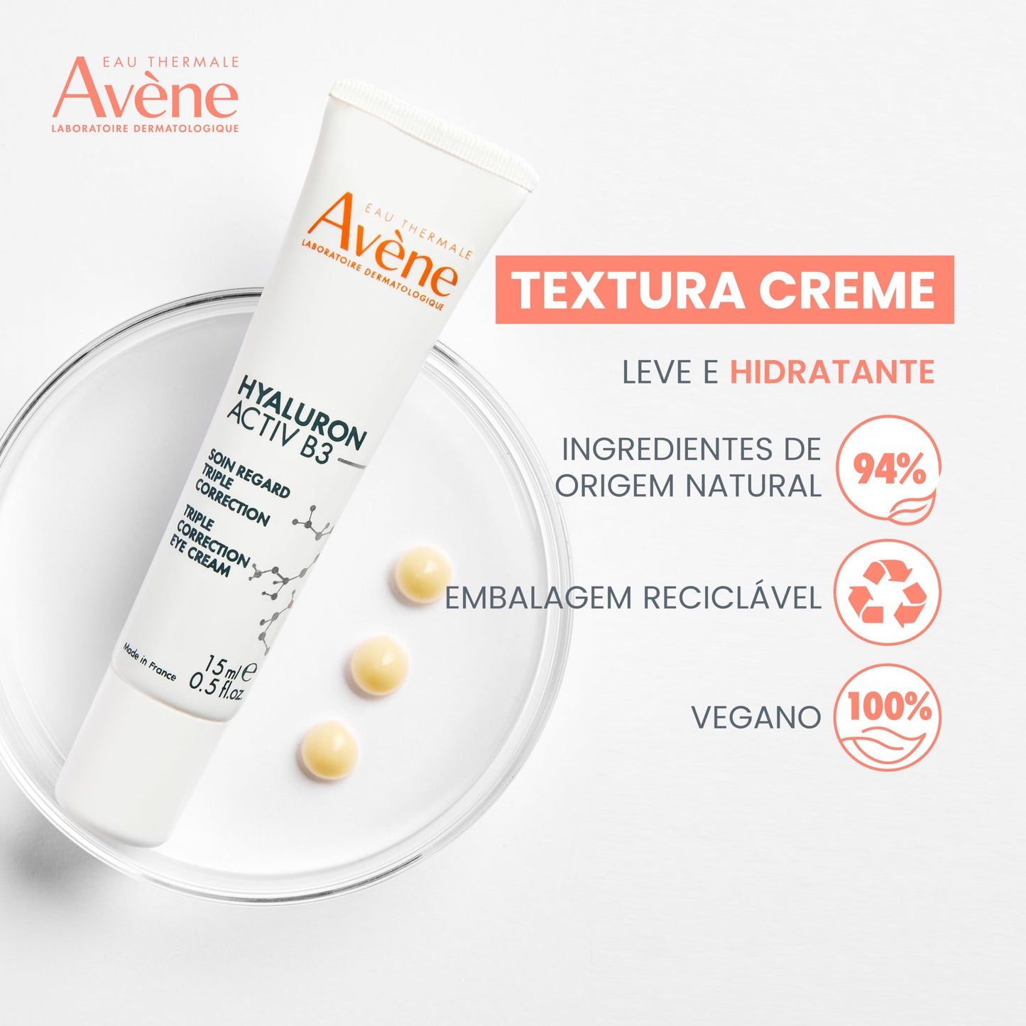brand AV Hyaluron Activ B3 Triple Action Eye Cream