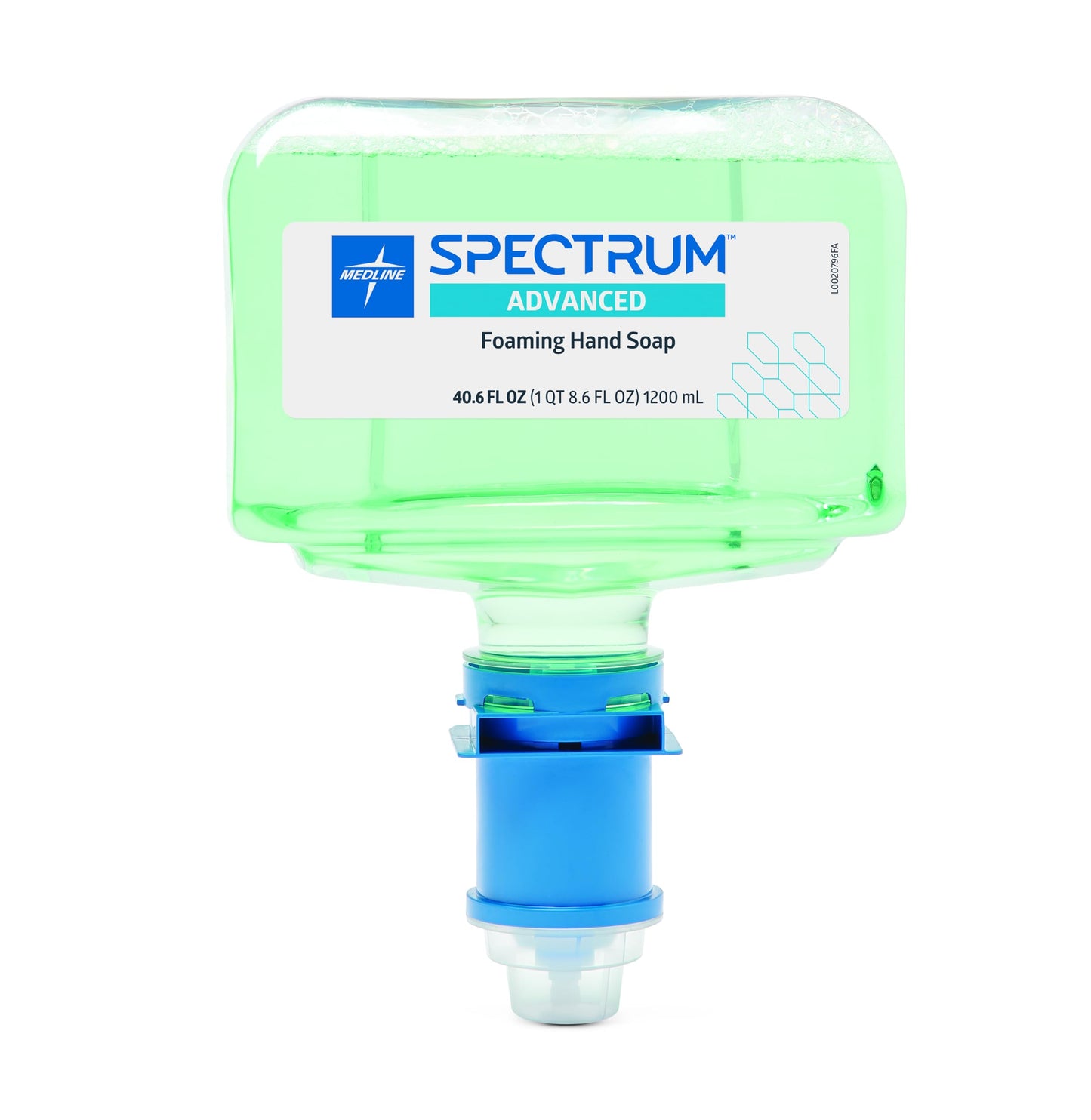 Medline Spectrum Foaming Hand Soap, Pro Dispenser Refill, 1.2L, Pack of 2