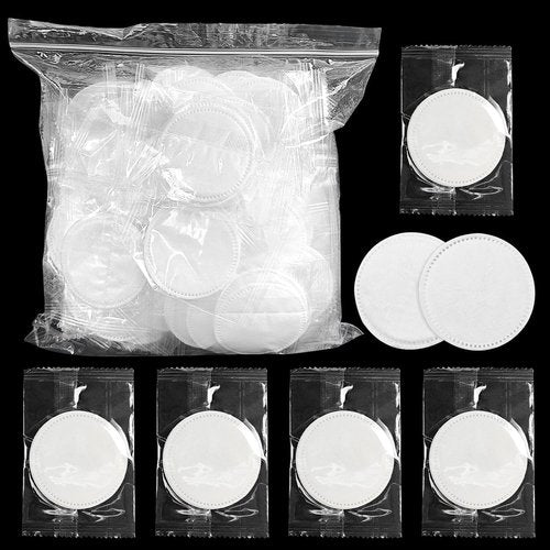 (800 Pcs) Kheoxusa Individually Wrapped Cotton,Individually Wrapped Cotton Pads,Individually Wrapped Cotton Rounds,Cotton Pads for Face Individual Wrap,Hotel Personal Care Kit Individual Packed-Round