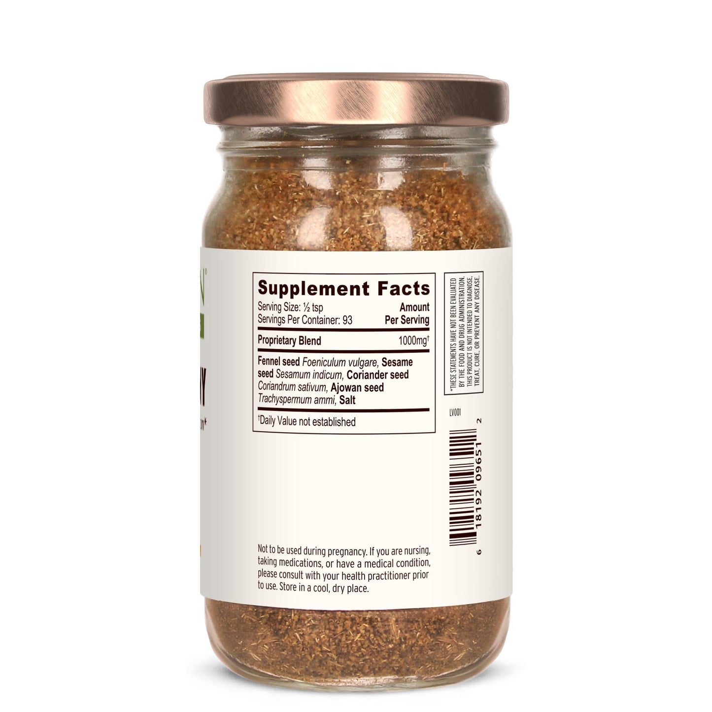 Banyan Botanicals Happy Tummy – Organic Ayurvedic Formula for Healthy Digestion – Promotes Fresh Breath and Comfortable Digestion* – 3 oz – Gluten Free, Non-GMO, Sustainably Sourced