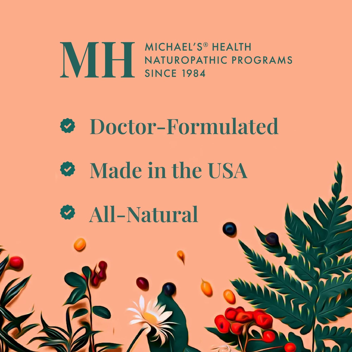Michael's Health Naturopathic Programs Kidney Factors - 60 Vegetarian Tablets - Nutrients for Kidney Function - Gluten Free, Kosher - 20 Servings