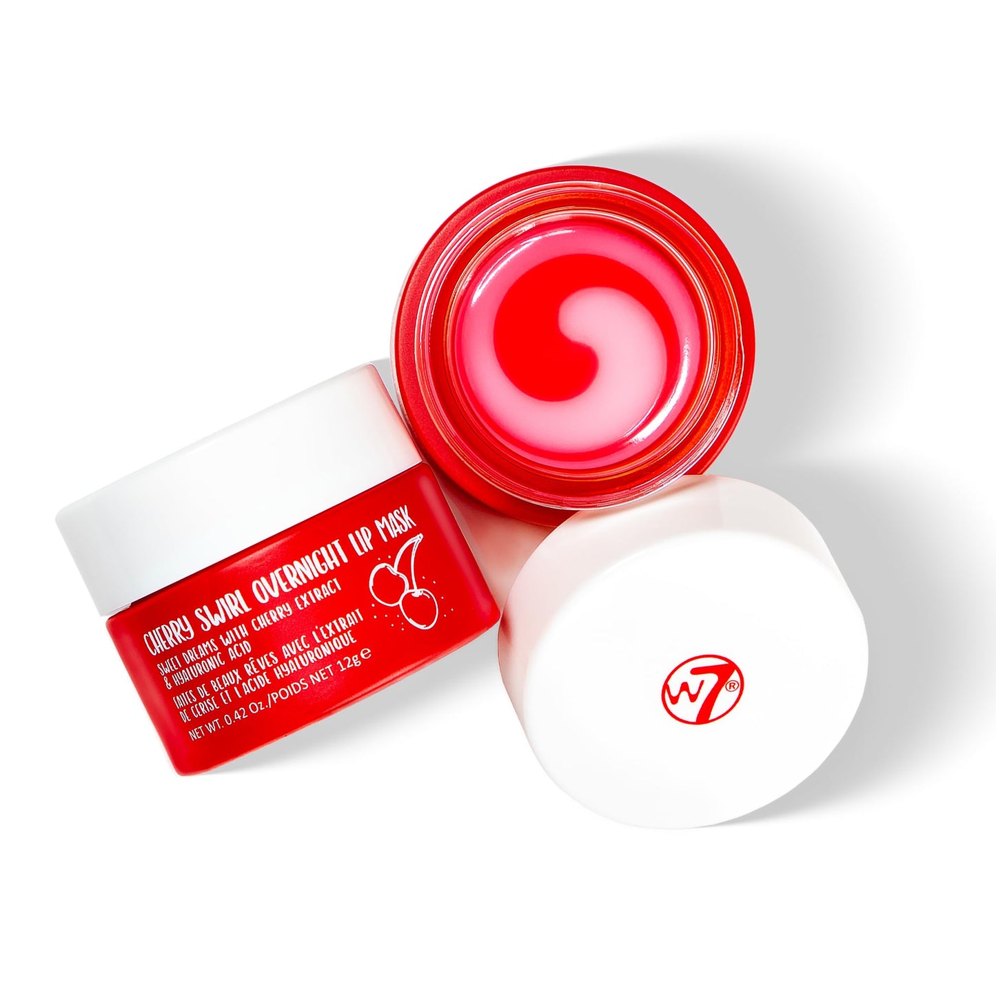 W7 Sweet Dreams Overnight Cherry Swirl Lip Mask