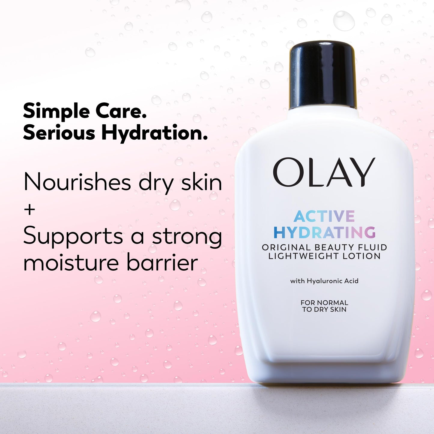 Olay Face Moisturizer, Active Hydrating Beauty Moisturizing Lotion, 6 fl oz