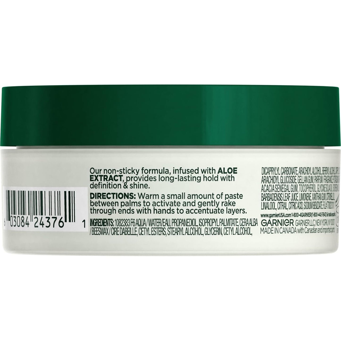 Garnier Fructis Style Pure Clean Finishing Paste 2 oz (Pack of 5)