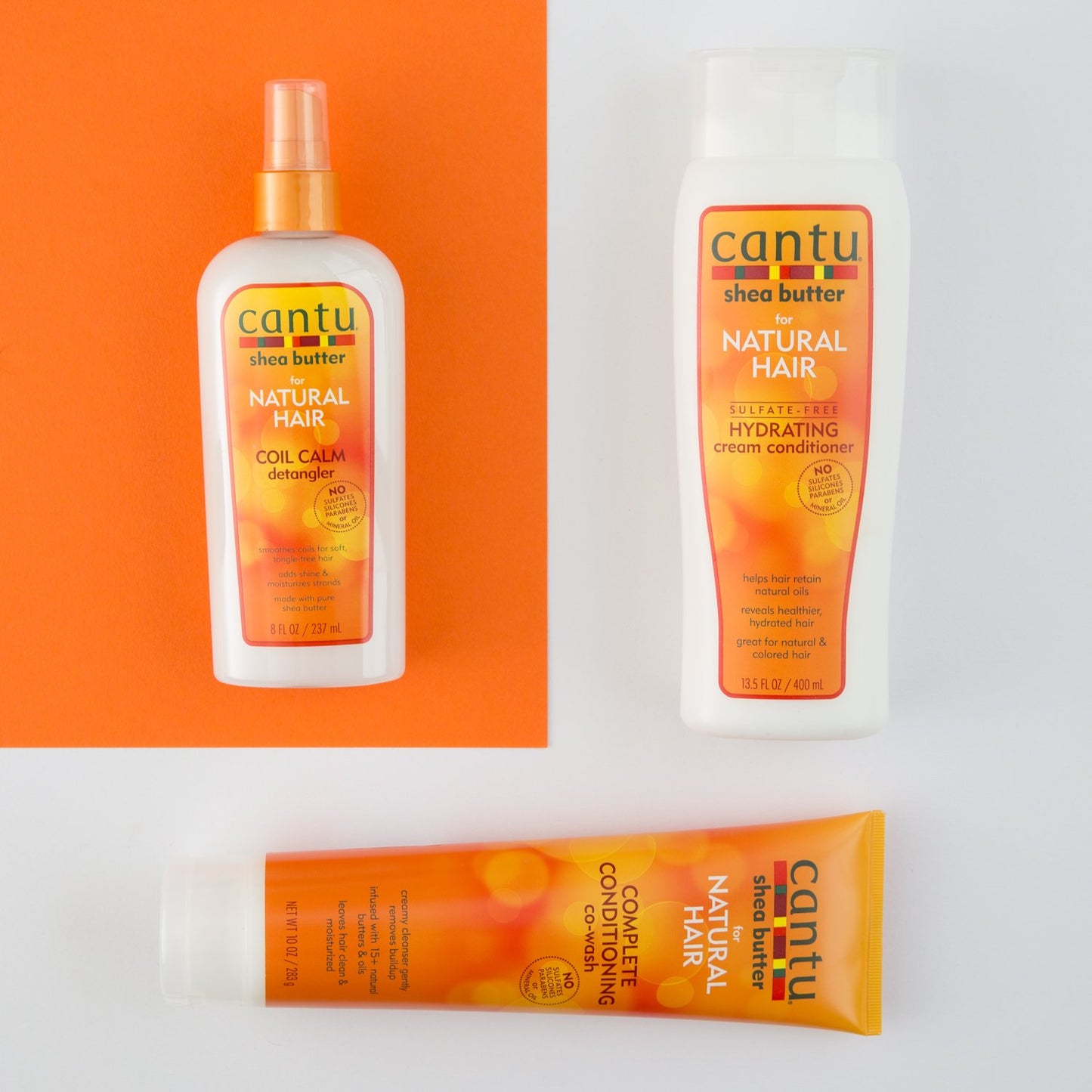 Cantu Shea Butter Conditioning Co-Wash for Natural Hair - 10oz (3-Pack)