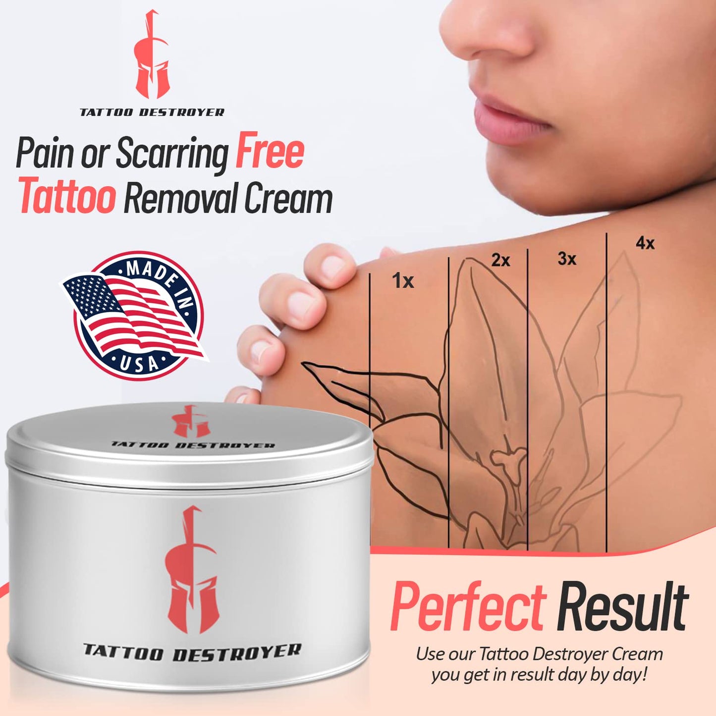Tattoo Removal Cream 2 month spartan perform
