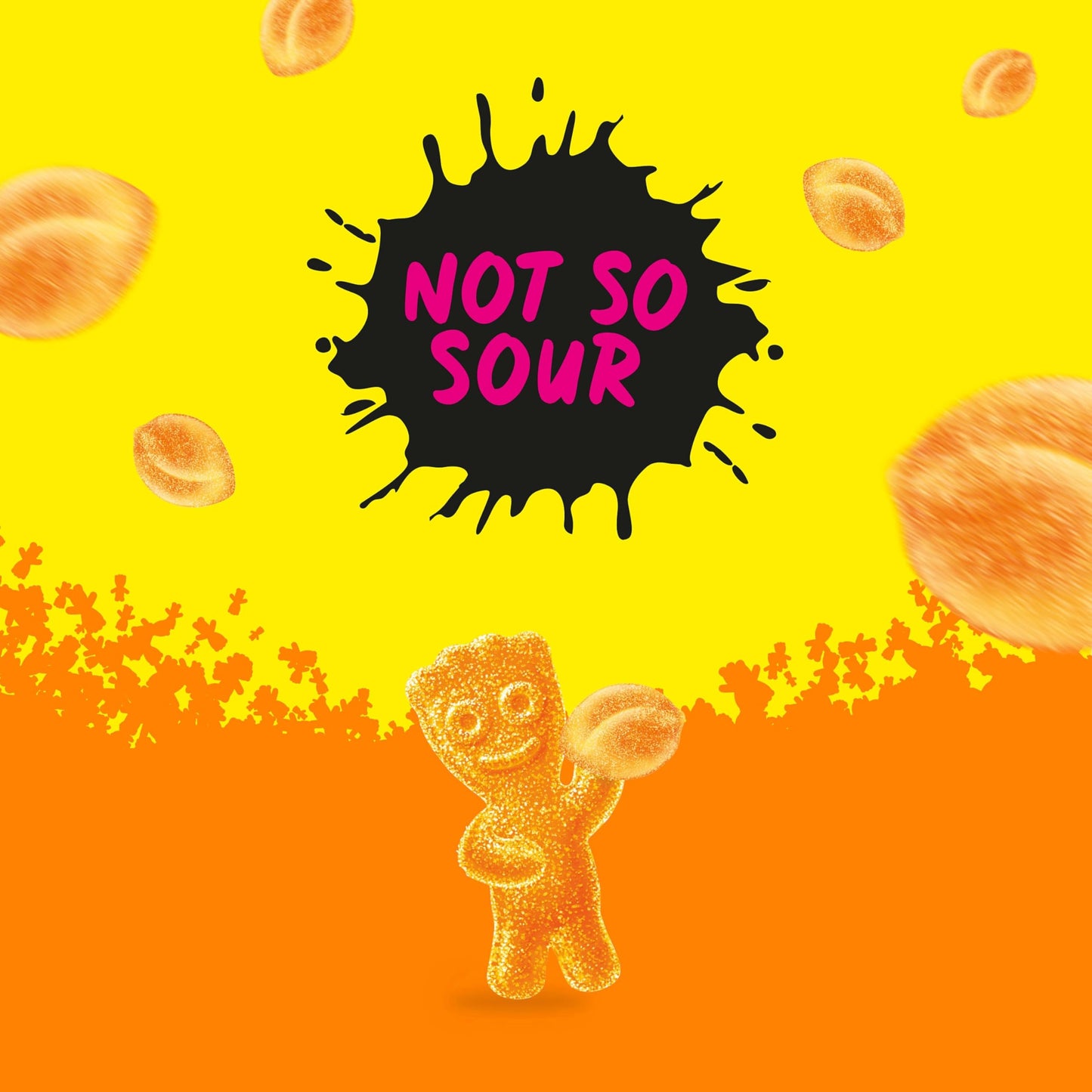 SOUR PATCH KIDS Peach Soft & Chewy Gummy Candy, Bulk Candy, 12 - 3.56 oz Bags