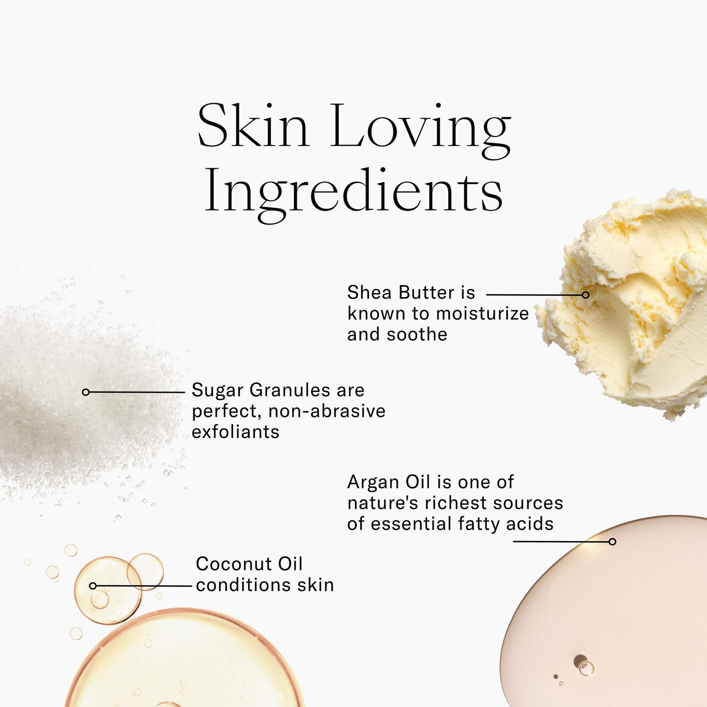 Josie Maran Argan Sugar Balm Body Scrub - Exfoliating Sugar Scrub with 100% Pure Argan Oil & Coconut Oil - Softens, Smoothes & Hydrates Dry Skin - Vegan + Cruelty Free - Baked Lemon Bliss (10 oz)