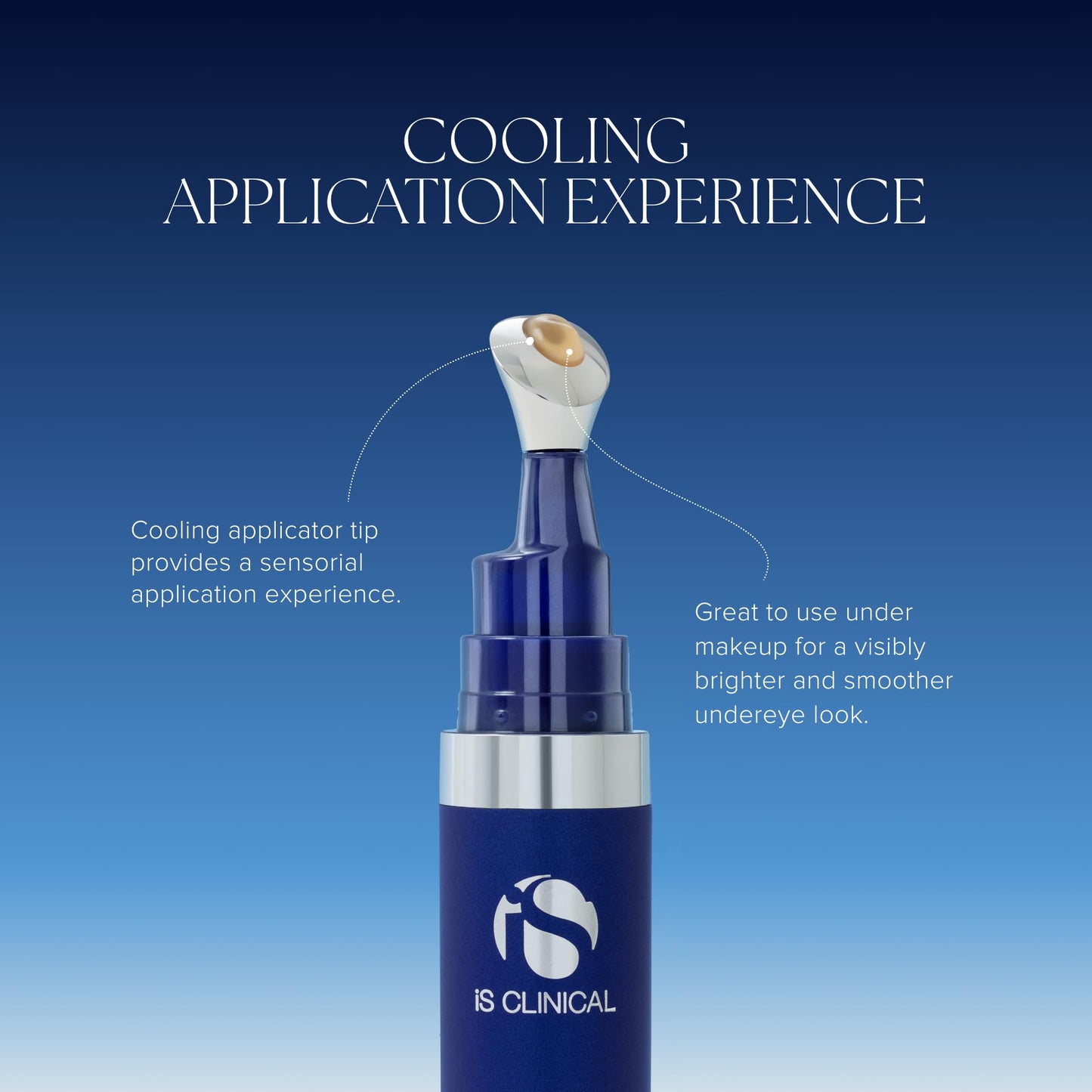 iS CLINICAL GeneXC Firming Eye Gel, Anti-Aging Brightening Under Eye Gel, Reduces Puffiness, Hydrating and Firming