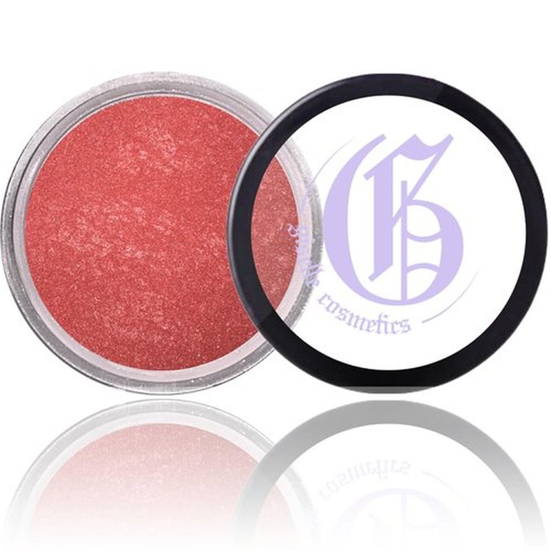 Giselle Cosmetics Red Hawaii Matte Blush Makeup Mineral Makeup Pure Talc Free Minerals Matte Loose Face Makeup Powder Blush for Cheeks 5 Gram Travel Size Blush
