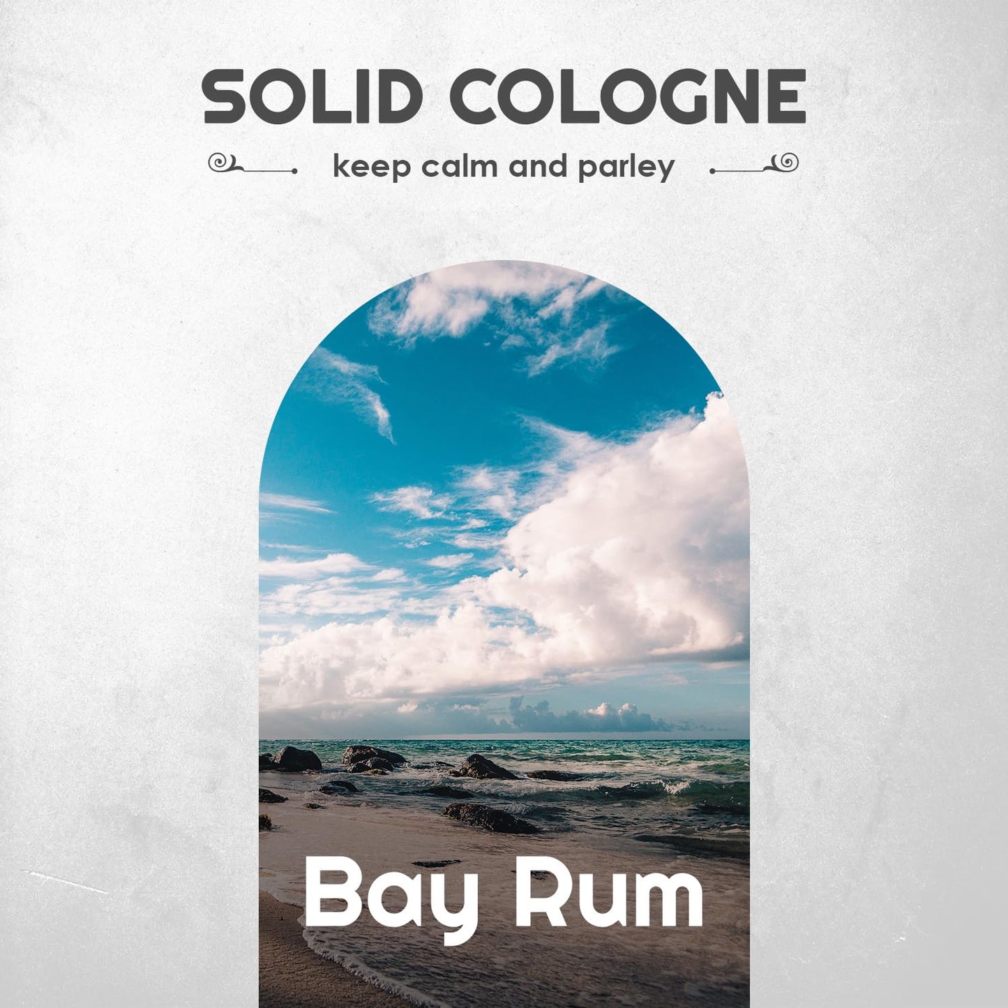 The Man Brand Bay Rum Solid Cologne for Men (3/4 oz) - Wax Cologne Balm - Warm Bay Rum & Coconut Scent -Alcohol-Free Travel-Size Alternative to Spray Cologne