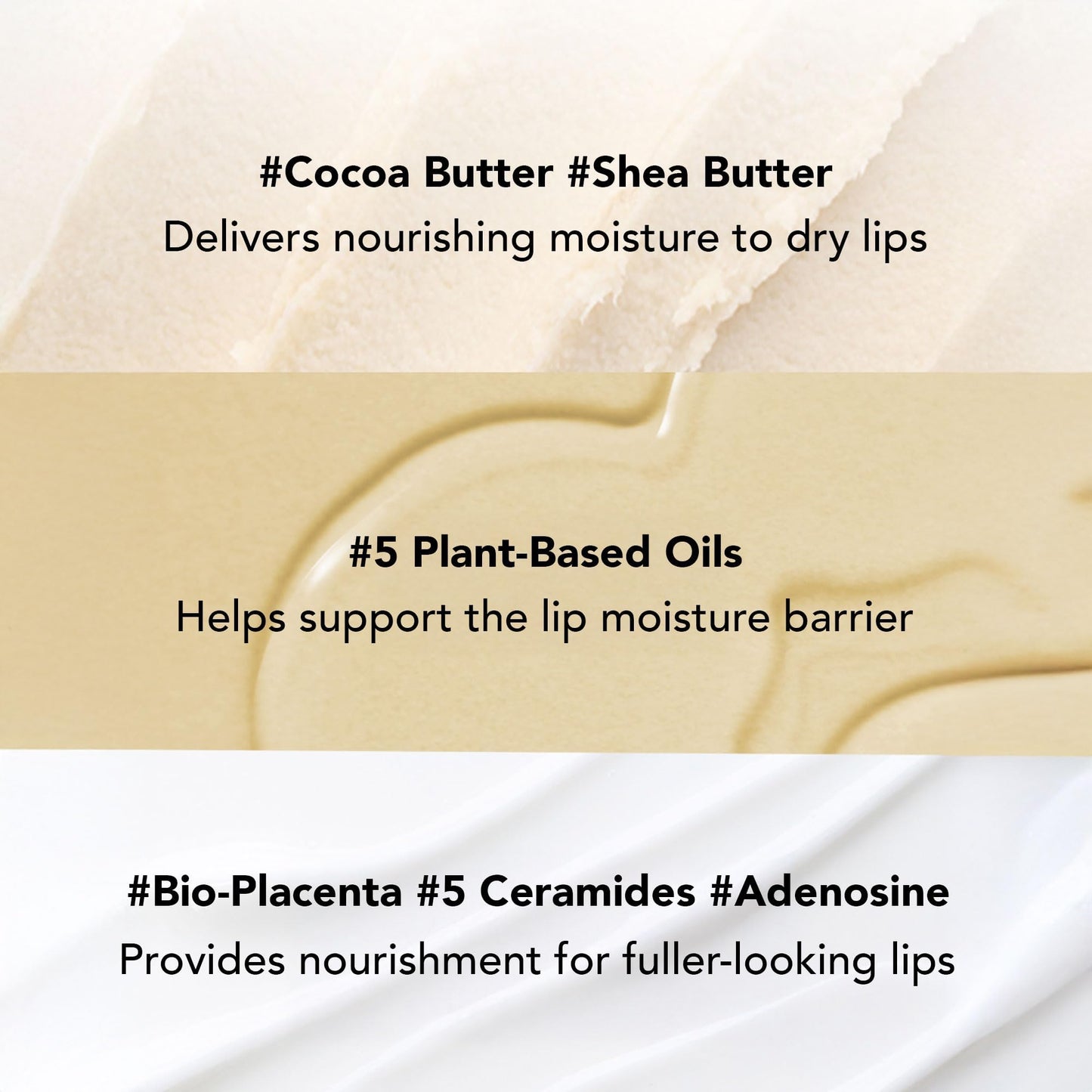 THE LOMB Spa Lip Mask – Clear Color Hydrating Lip Treatment with Baobab Seed Oil & Shea Butter - Overnight Lip Sleeping Mask for Dry Chapped Lips - Daily Moisturizing Balm & Cuticle Care, 0.15 oz.