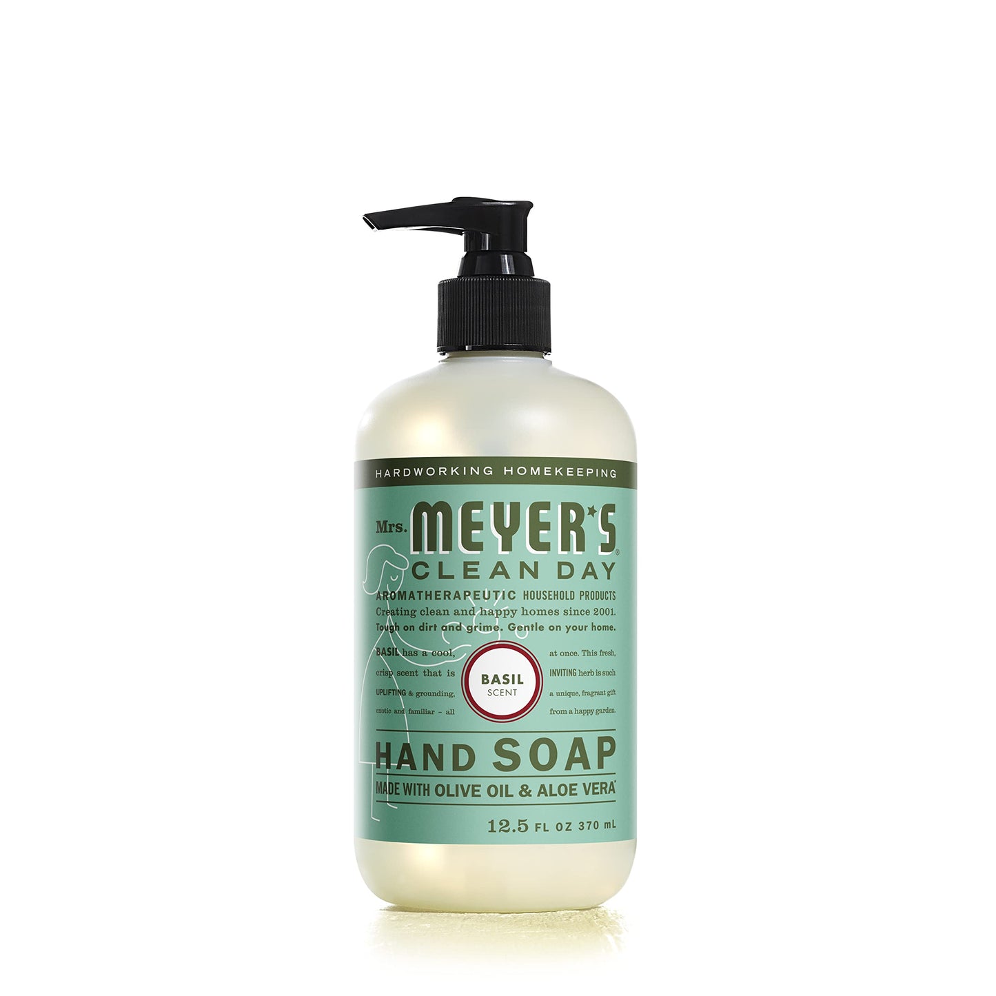 Mrs. MEYER'S CLEAN DAY Hand Soap Bundle (Lemon Verbena + Lavender + Basil + Honeysuckle)