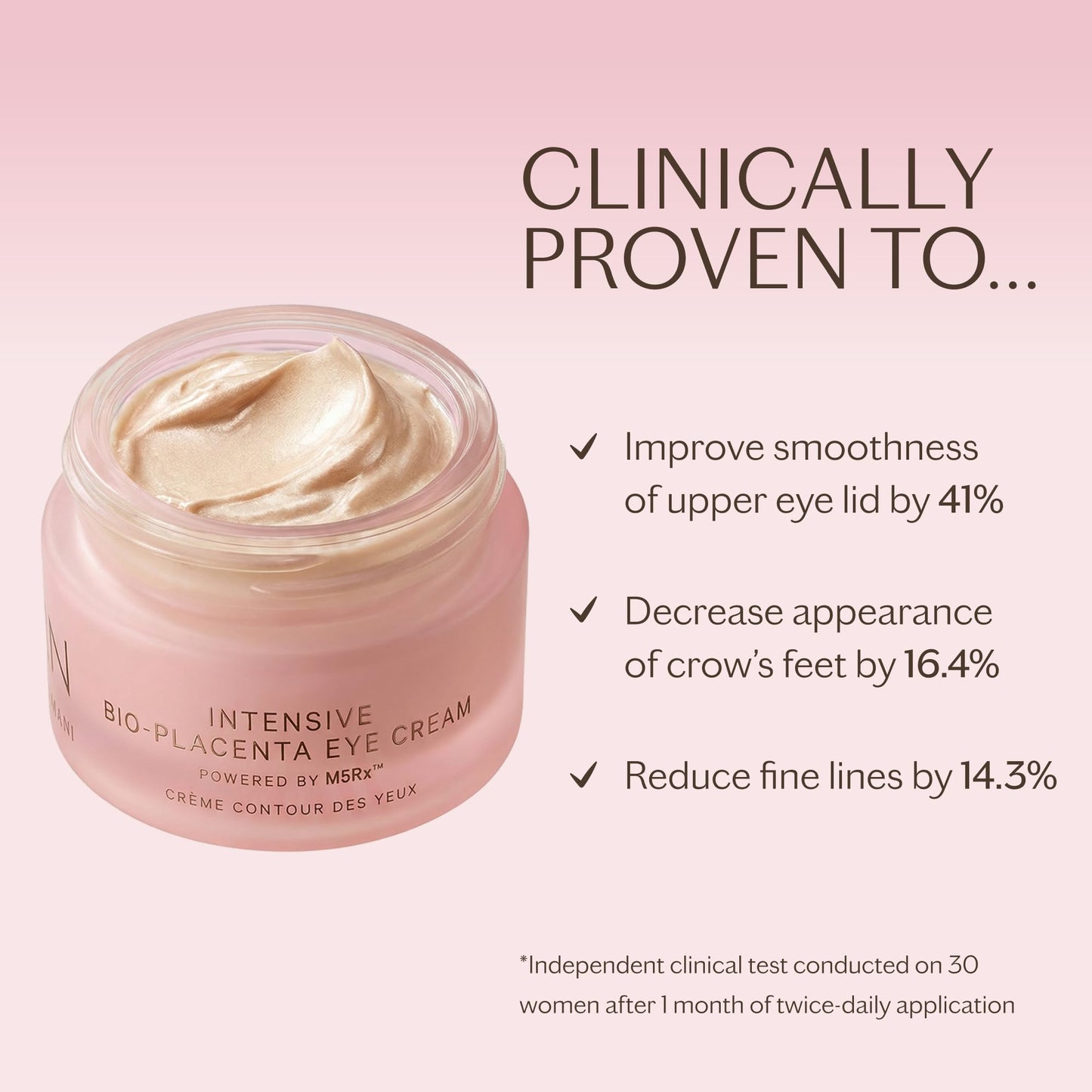 MZ SKIN Intensive Bio-Placenta Eye Cream | Firming & Brightening Eye Cream with Bakuchiol & Multi-Layer Hyaluronic Acid for Deep Hydration 15 mL / 0.5 oz