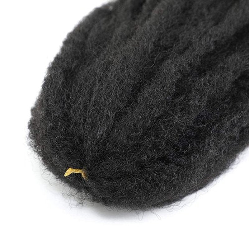 Ayana Marley Hair 3 Packs Marley Twist Braiding Hair Marley Braiding Hair For Faux Locs Crochet Hair 16Inch Long Afro Synthetic Hair Extensions (16 inch-3 pack, 1B)