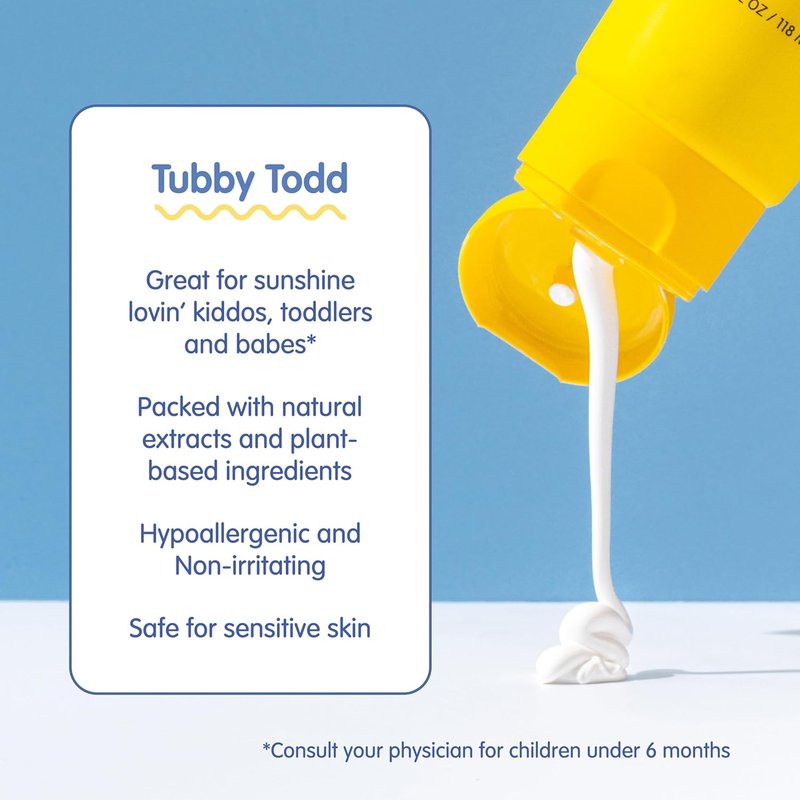 Mineral Sunscreen Kit for Baby, Toddler & Kids - Fragrance-Free 4 Fl Oz Lotion & 0.5 Oz Stick Duo