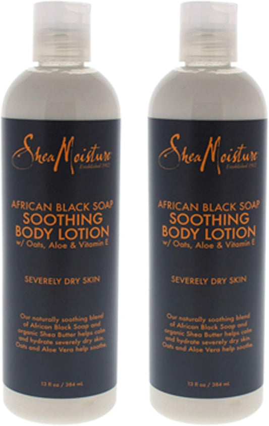 Shea MST Bdy Ltn Afrcn Bl Size 13z Shea Moisture African Black Soap Body Lotion 13z