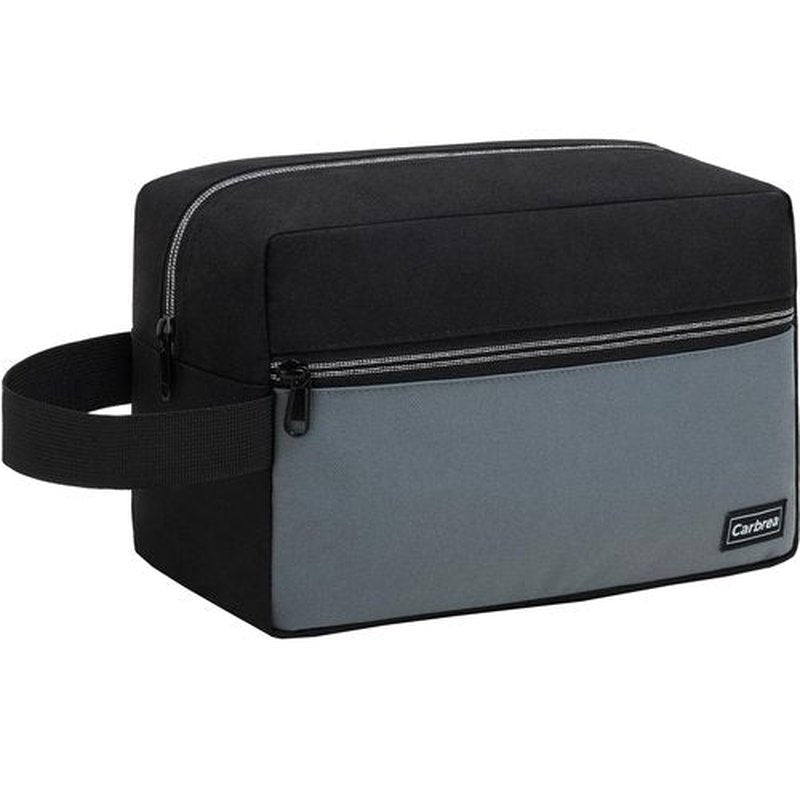 Carbrea Travel Toiletry Bag - Large Toiletry Bag for Men Skincare Bag Doop Kit for Toiletries Accessories Gifts - Black