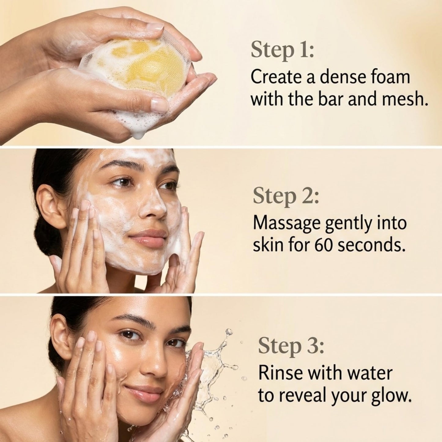 L & L Supplement EggSilk Egg Soap Radiance Bar with Yolk Extract | For Smooth, Glowing Skin | Gentle for Face & Body, All Skin Types | Sulfate-Free, Cruelty-Free, Clean Beauty | 80g