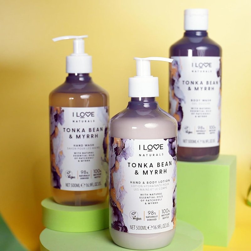 Tonka Bean & Myrrh Hand and Body Lotion - Moisturizing Coconut Oil & Shea Butter - 16.9 oz