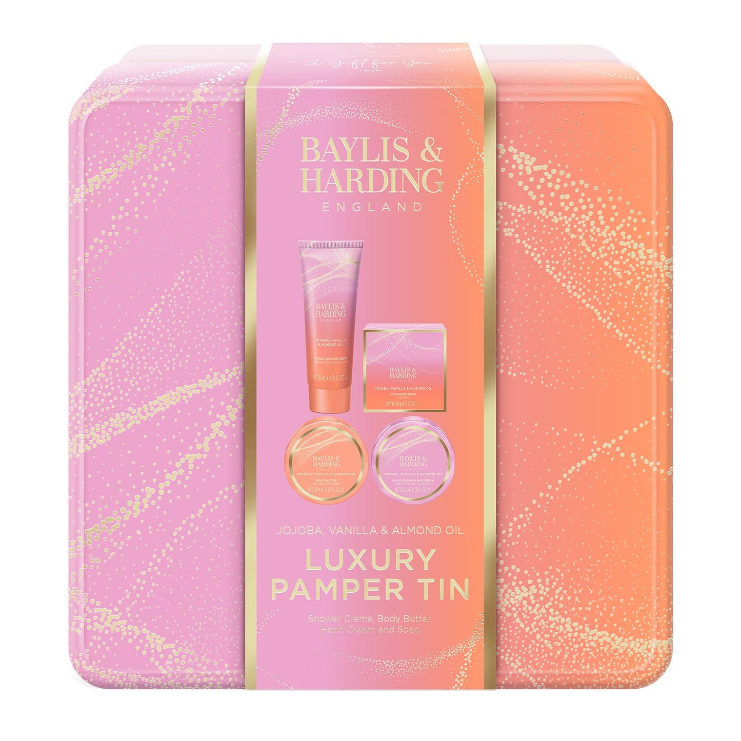 Baylis & Harding Luxury Pamper Tin, Gift Set For Women