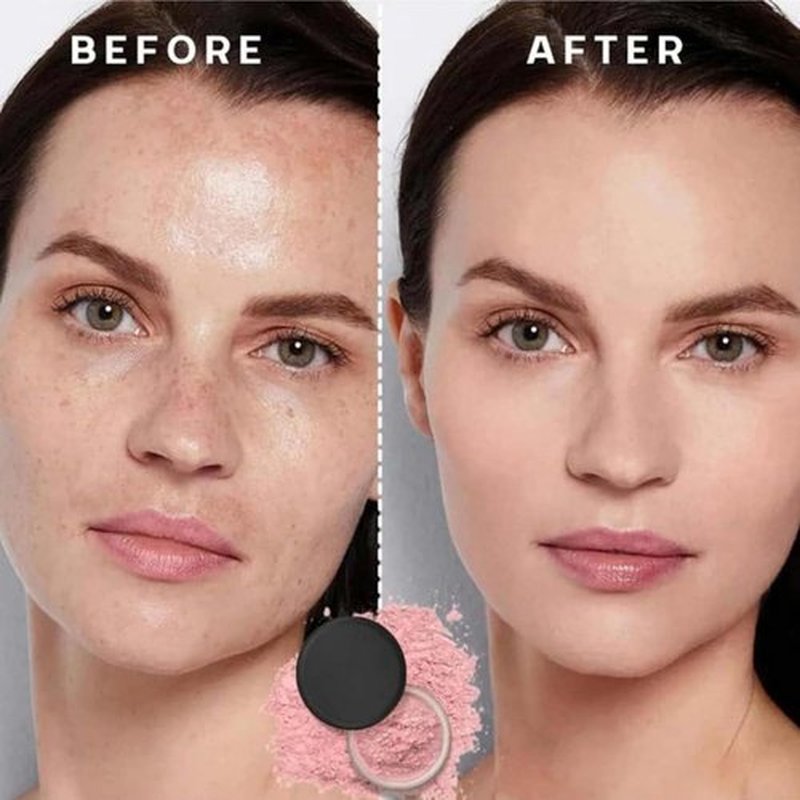 Luminance Milano Powder,Luminance Milano Pink Powder,Luminance Milano Setting Powder,Blurring Setting Powder By Luminance Milano,Waterproof And Sweat-Proof Setting Powder For All Skin Tones (04, 6G)