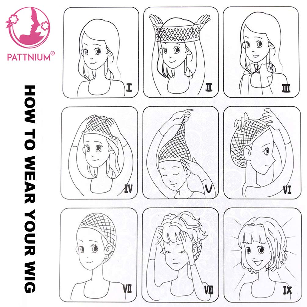 PATTNIUM Kids Blue Wig Short Wavy Wig Light Blue Wig for Kids Cosplay Halloween Party Costume Heat Resistant Synthetic Wig for Girls (Light Blue)