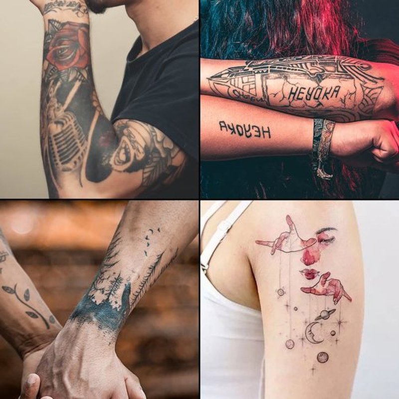 Tattoo Skin Practice - 20Pieces Tattoo Practice Skin 7.4x5.6" Thin Silicone Soft Double Sides Eyebrow Tattoo Practice Skin for Tattoo Beginner & Experienced Tattoo Artist