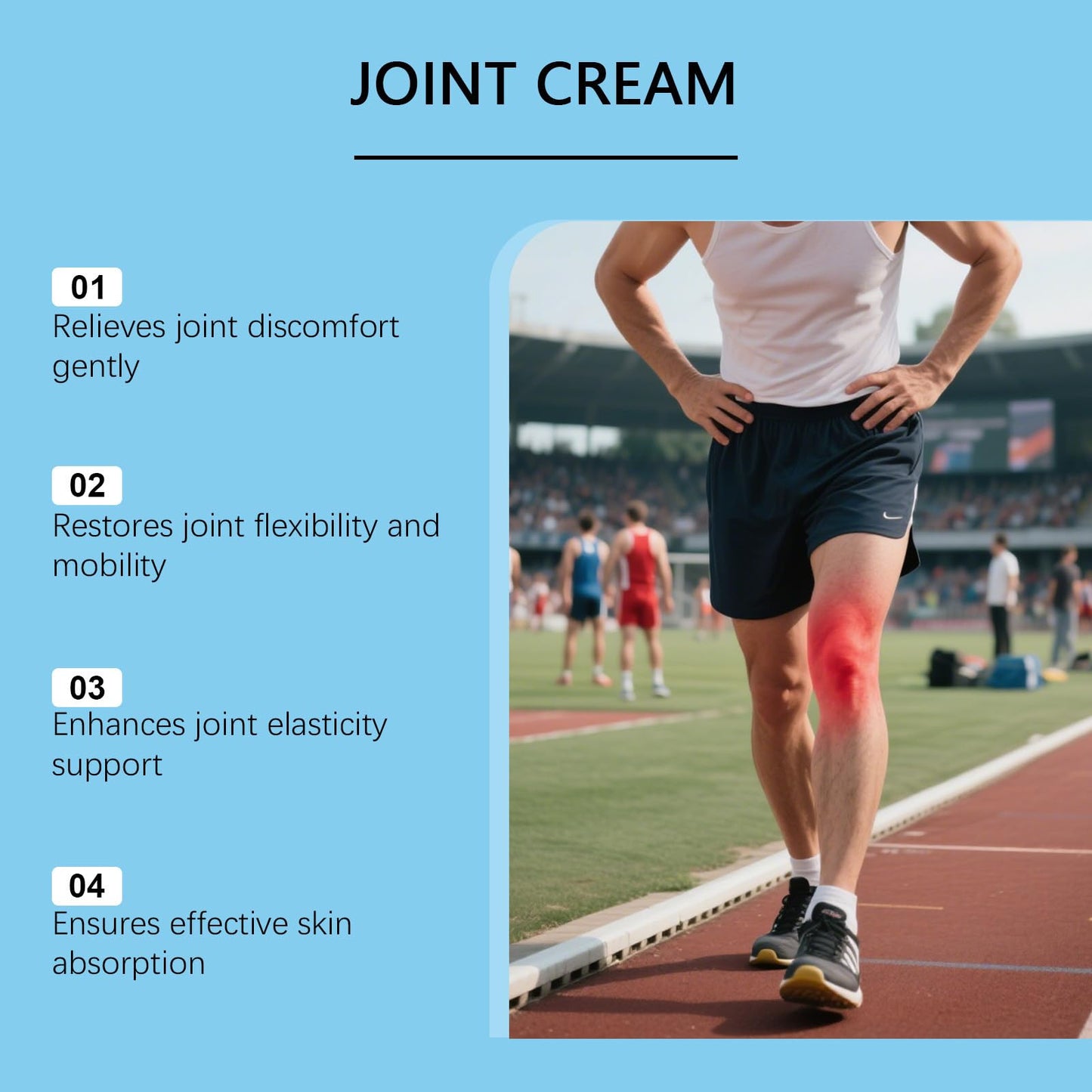 2Pcs Nerve Cream, Neuropathy Lotion with Arnica & Magnesium for Knee, Natural Soothing for Joint, Lumbar, Neck, Hand and Foot.