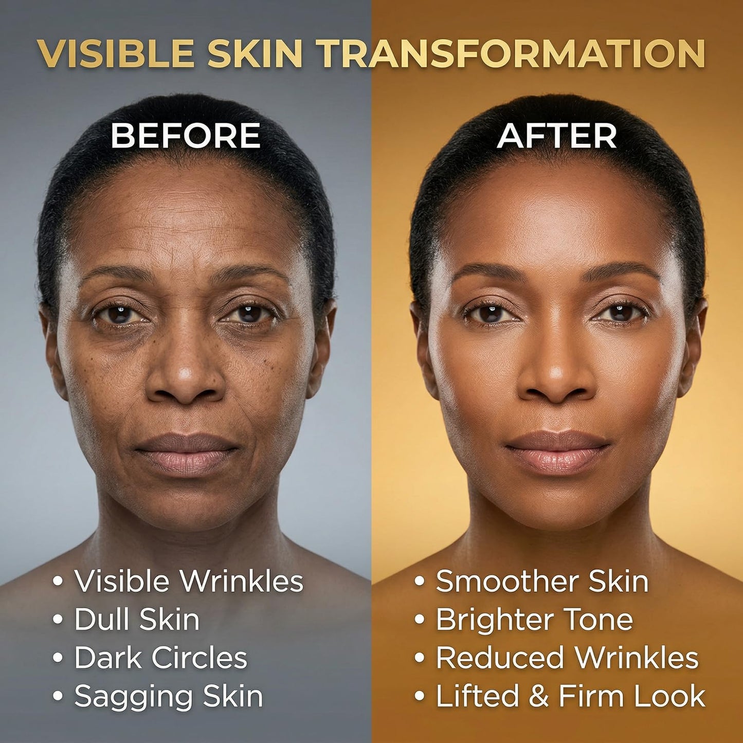 Walker Skin Protect Serum for Black Women, Walker Skin Protector Anti-Wrinkle Face Serum - Reduces Wrinkles & Fine Lines, Eliminates Dark Circles, and Lifts & Firms Skin (2)