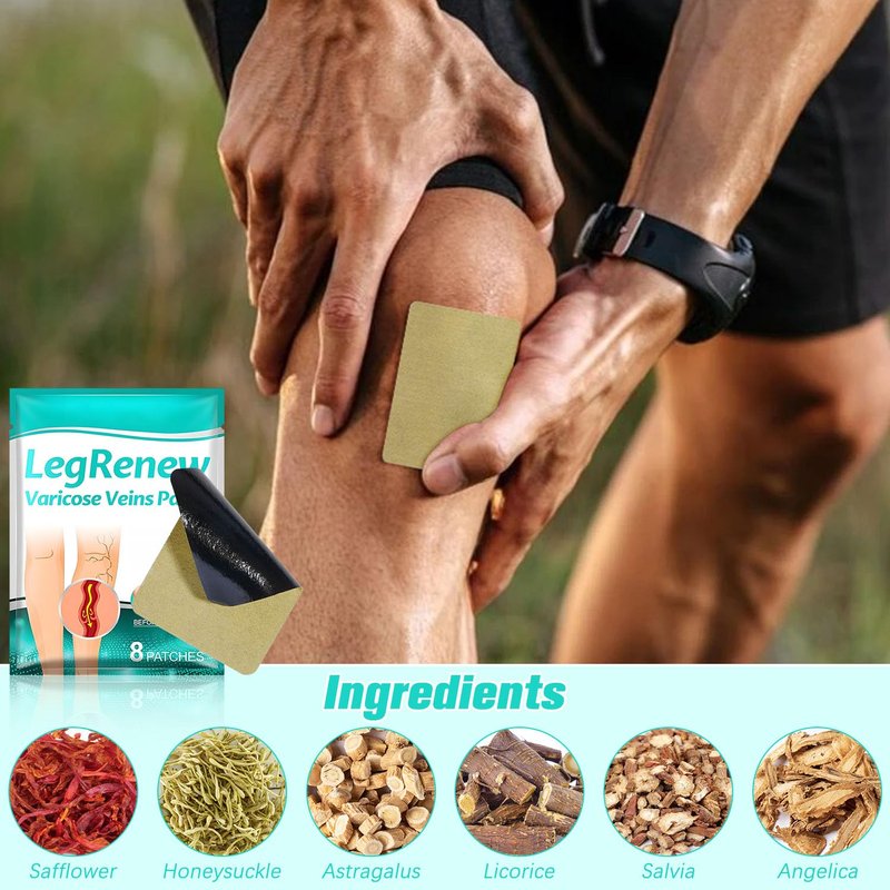 Varicose Veins Patch - 2PCS Natural Treatment for Legs | All Skin Types