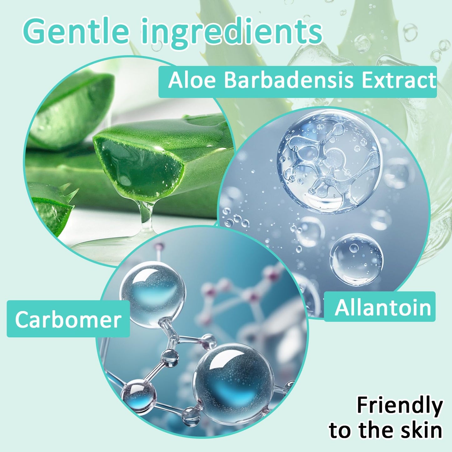 DuoZeng 8PCS Aloe Vera Gel for Face,Hydrating Refreshing Aloe Vera Gel for Sunburn Relief,Travel Size Non-sticky Aloe Vera Face Moisturizer,Fast Absorbing After Sun Lotion Aloe Gel Moisturizer