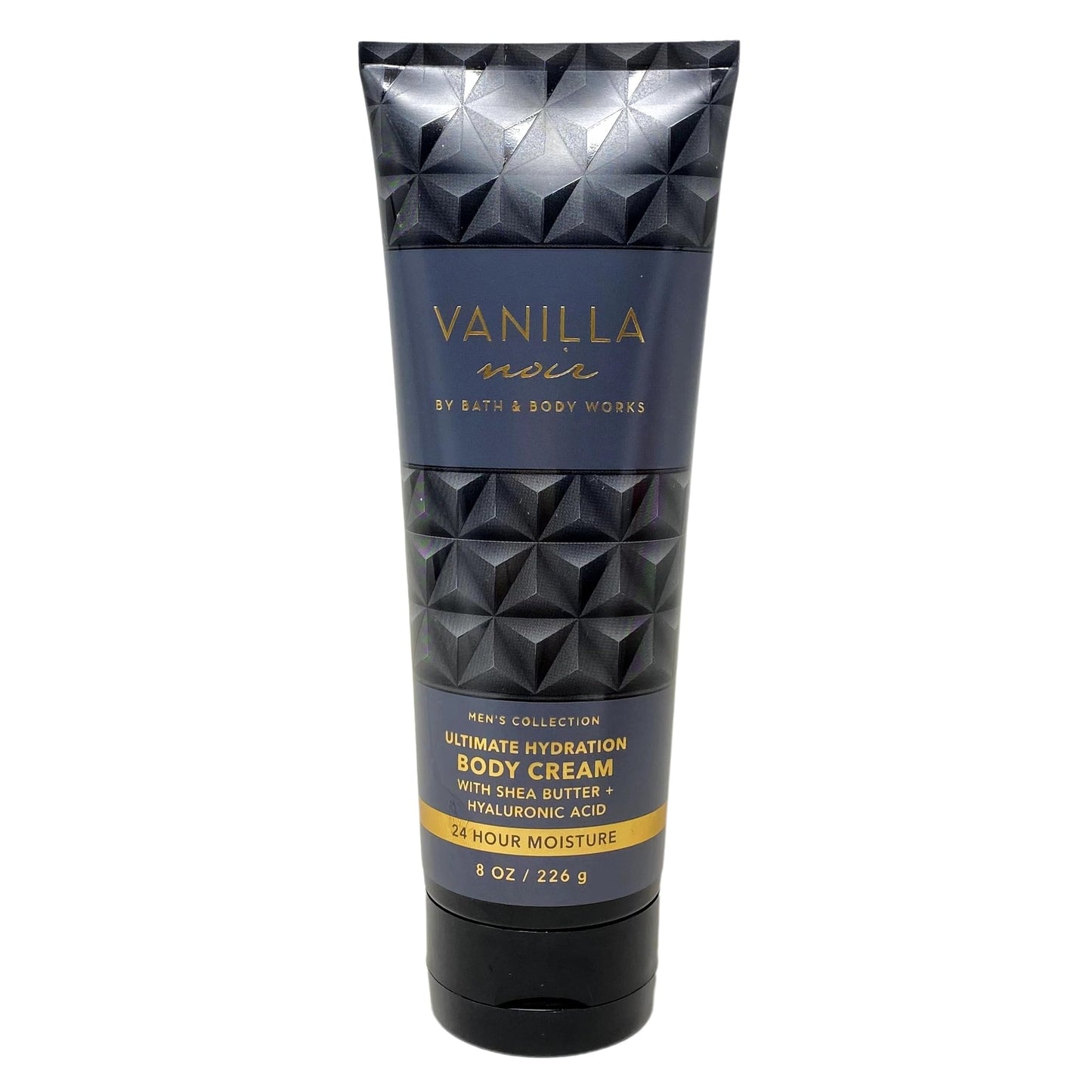Bath & Body Works Vanilla Noir - Body Cream and 3-in-1 Hair, Face & Body Wash - with a Charcoal Scrub Bar Soap