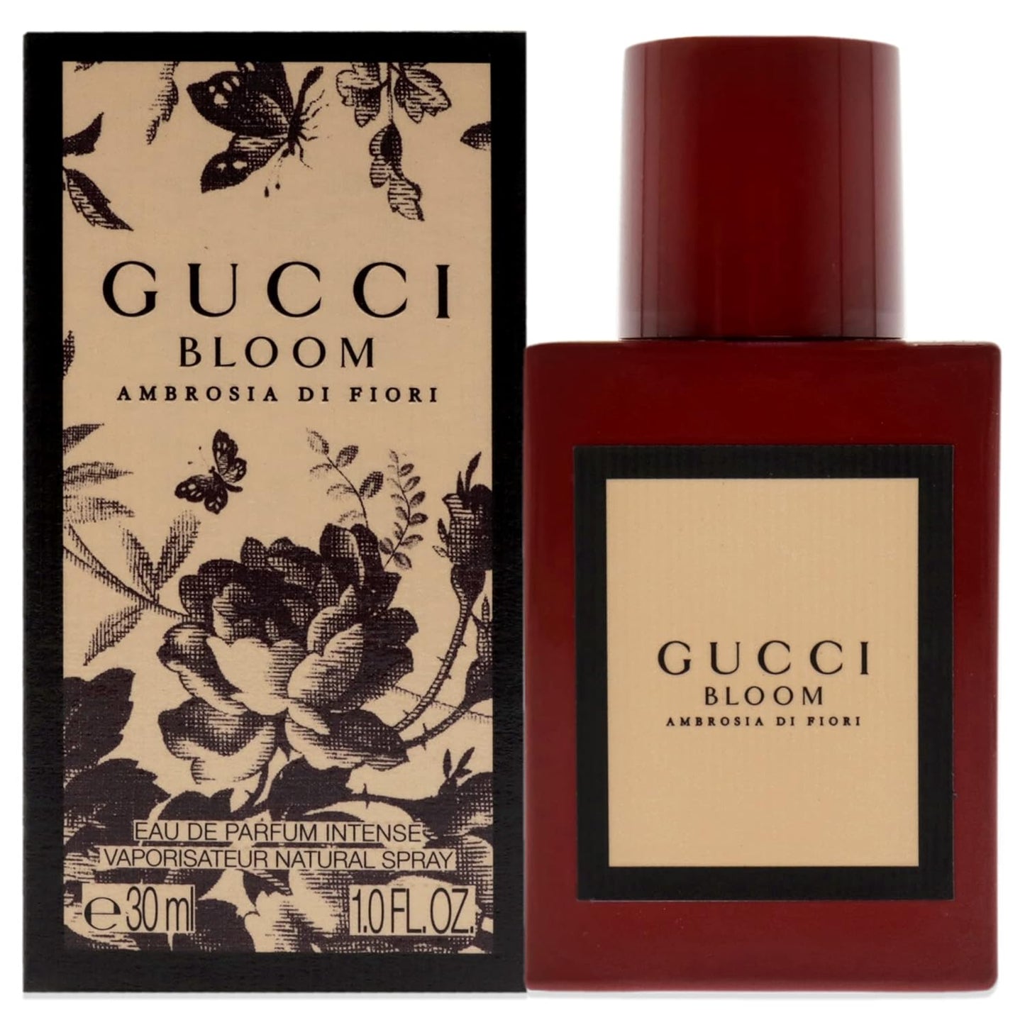 Gucci Gucci Bloom Ambrosia di Fiori Intense Perfume for Women Mini Travel Spray 0.33 Ounce