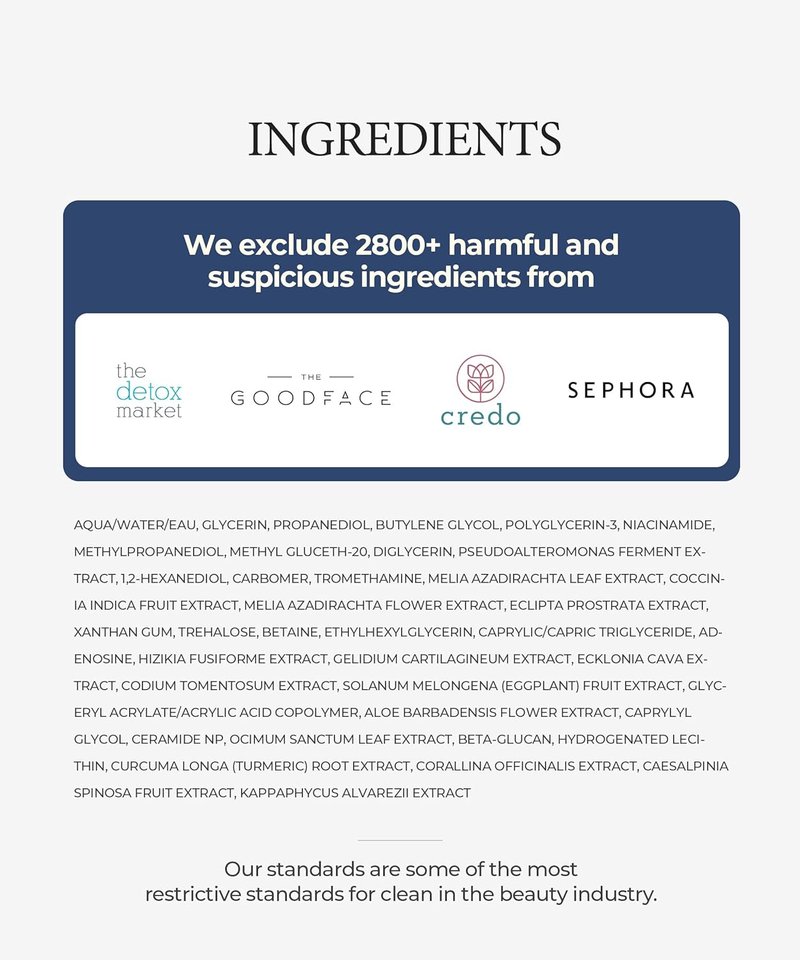 Deep Antarctic Serum - Lifting & Plumping Korean Skincare with Antarcticine™ | Vegan & Cruelty-Free - 1.01 fl. oz.