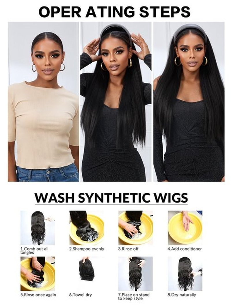 DSFUA Removable Headband Wig (A65-13-BFG-YAKI-ZRH)