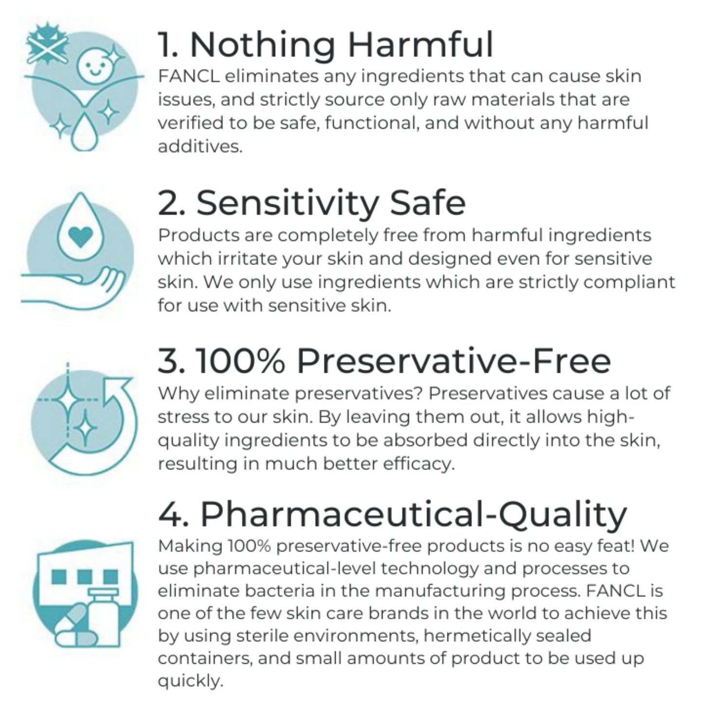 FANCL Pure Moist Cleansing Foam – Japanese Additive-Free Face Wash with Rich Foaming Lather, Hydrating & Gentle Facial Cleanser for All Skin Types