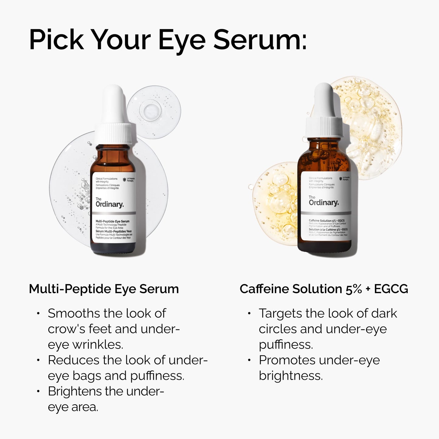 The Ordinary Multi-Peptide Eye Serum, Anti-Aging Formula for Crow’s Feet, Dark Circles & Puffiness, 0.5 Fl Oz (Pack of 2)