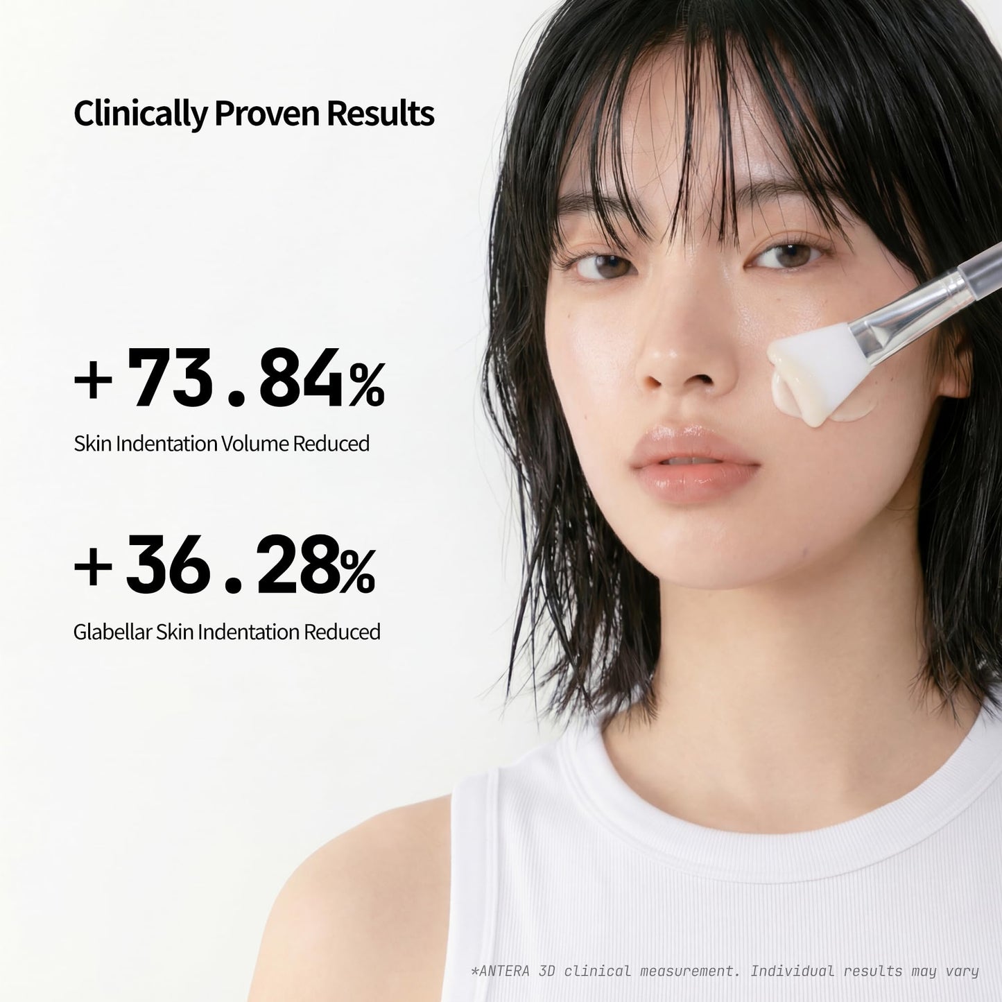 Collapy 3D Mask | Vegan Collagen Peel Off Face Mask with Jelly Brush for Firming & Glowing Skin | 500 Dalton Hydrolyzed Collagen | Reduces Sagging & Dullness | Korean Skin Care | 2.03 fl.oz.