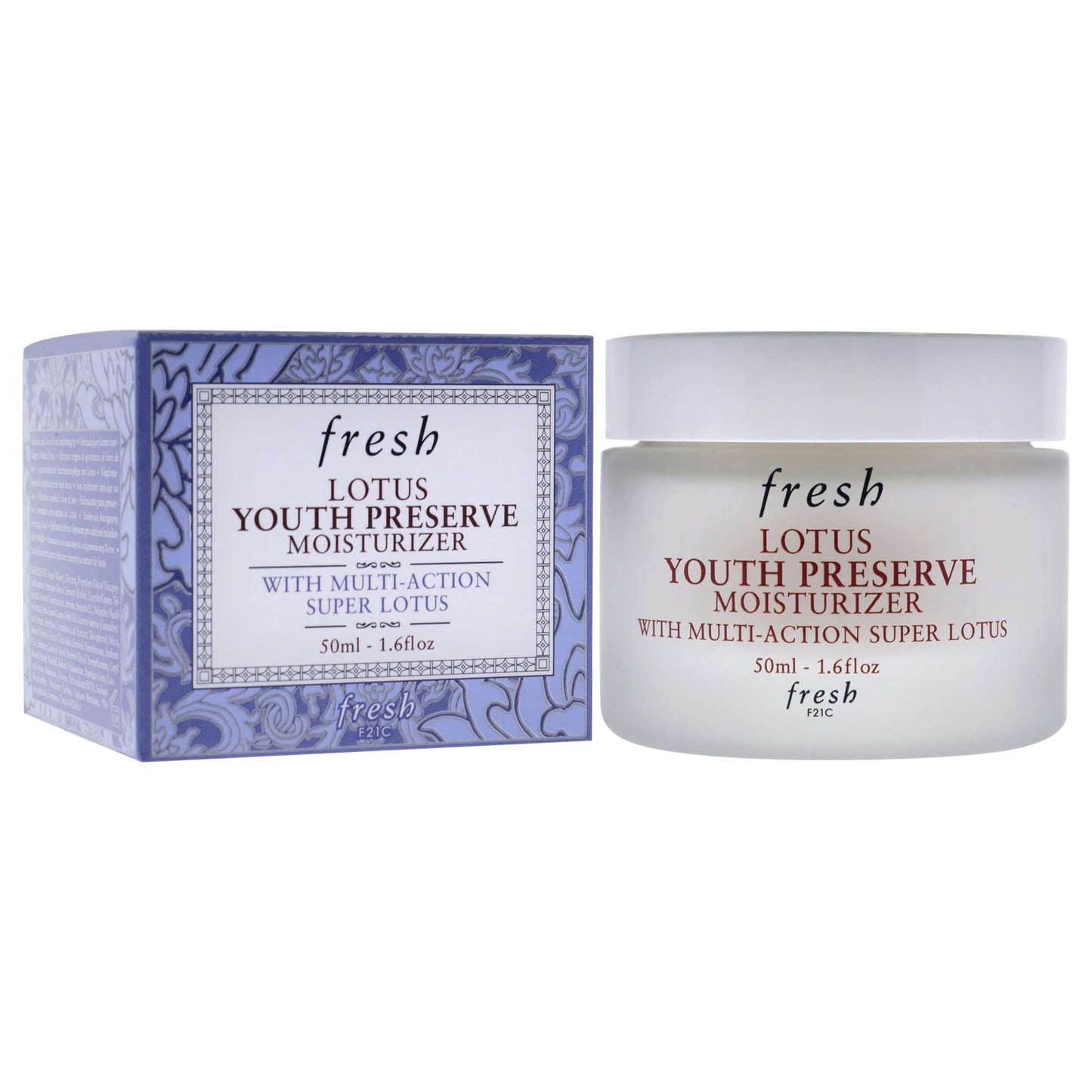 Fresh Lotus Youth Preserve Moisturizer Moisturizer Women 1.6 oz (Pack of 2)