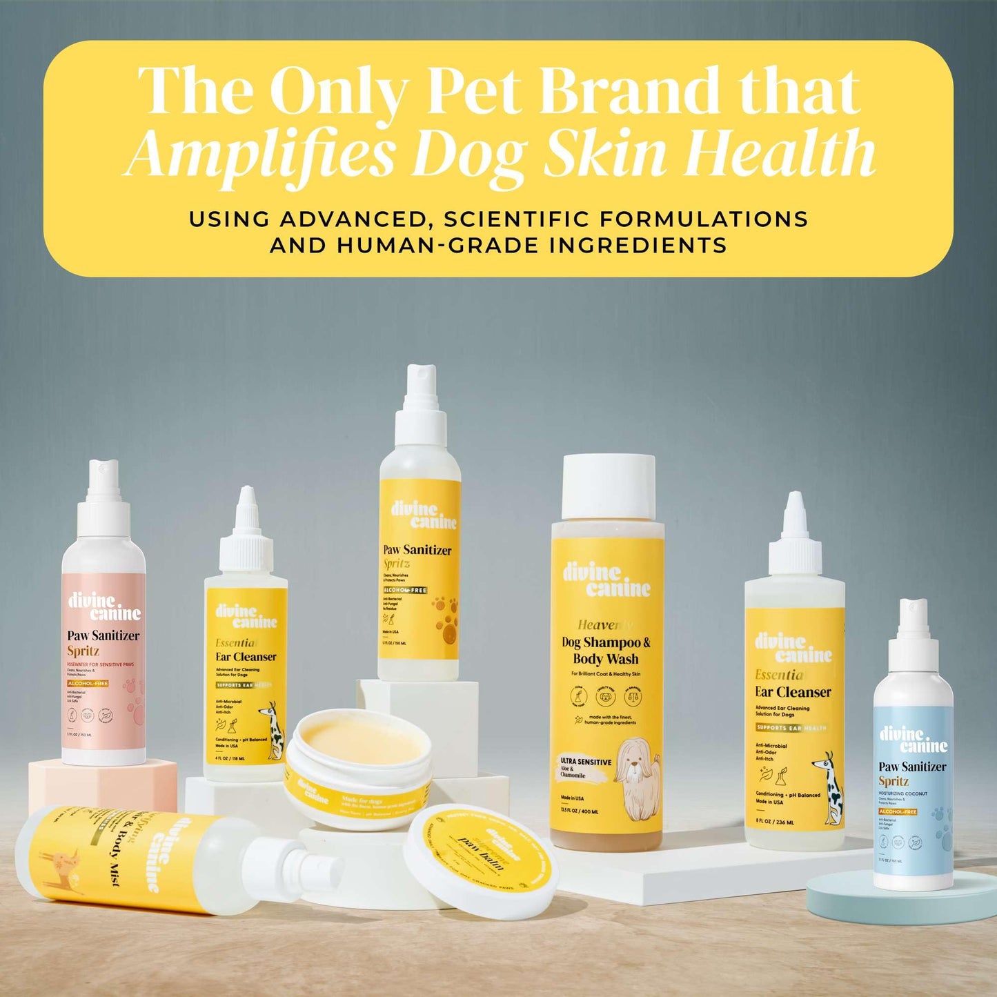 Divine Canine Anti-Itch Dog Shampoo & Body Wash - Sensitive Skin - 13.5oz